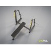 A-3043 Скамья-стойка для жима штанги лежа (Olympic Bench)